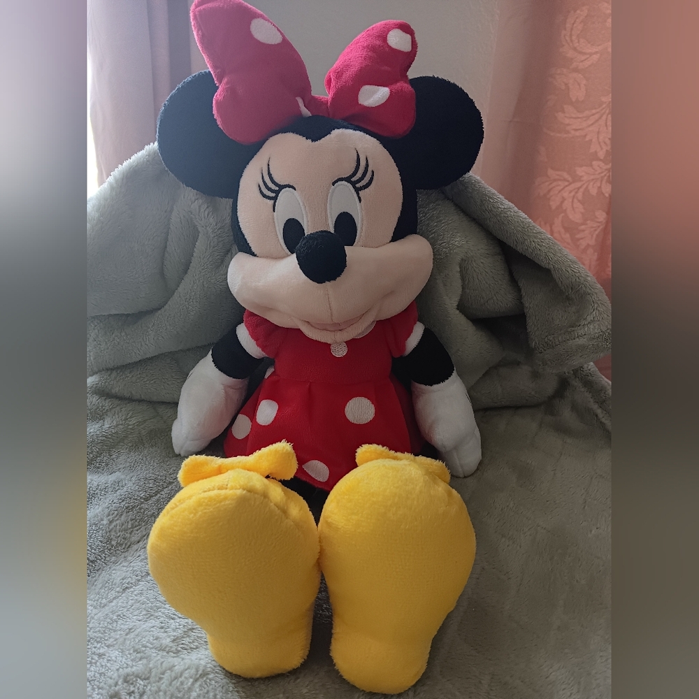 Stuffed Minnie mouse doll